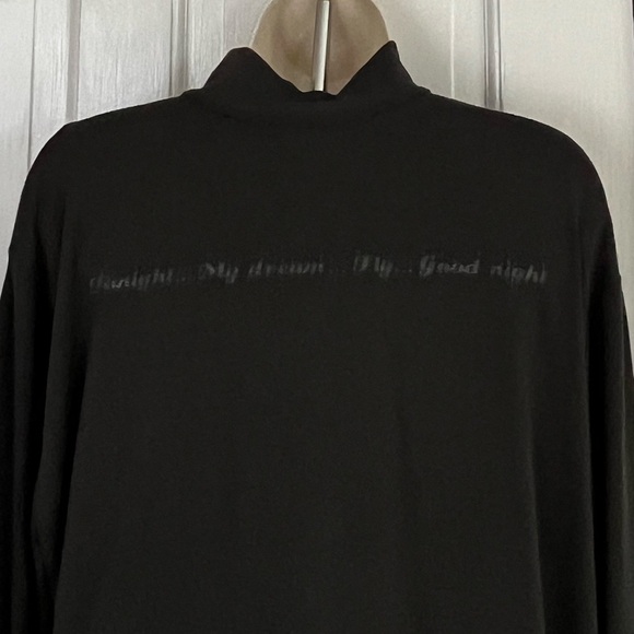 Gianfranco Ferre for KoreanAir Night Shirt Button Front Mandarin Collar XXL - Picture 7 of 14